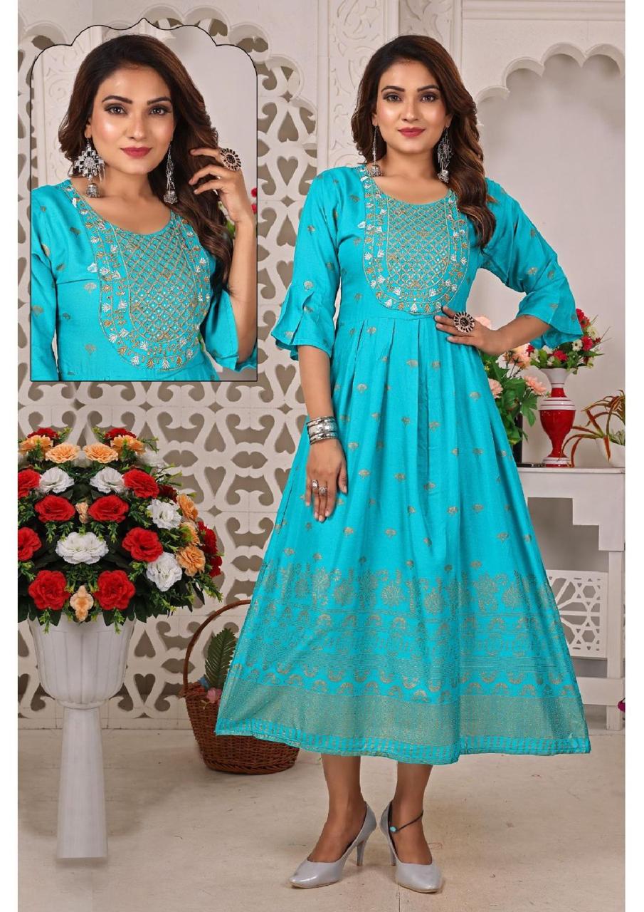 Golden Fashion Queen Vol 2 Printed Kurtis Catalog
